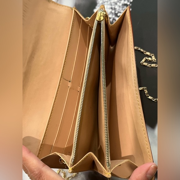 Authentic Louis Vuitton Multicolor Sarah long wallet On chain WOC - Picture 10 of 13